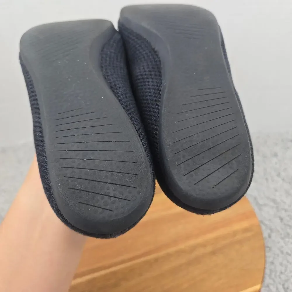 Allbirds Womens 8.5 Tree Breezer Navy Night Knit Slip Round Toe Ballet Flat